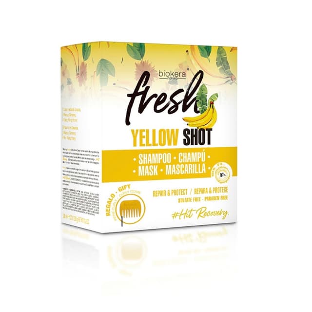 Yellow Shot Hydration & Repair Set at Luma Hairstyles LLC in Sunrise, FL