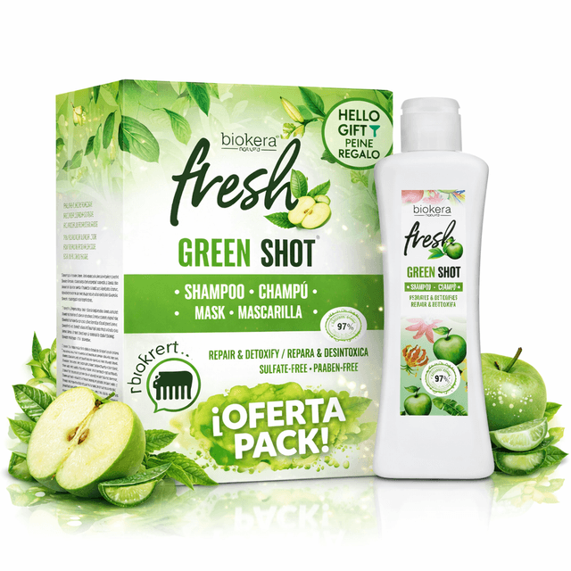 Biokera Fresh Green Shot Detox Set at Luma Hairstyles LLC in Sunrise, FL